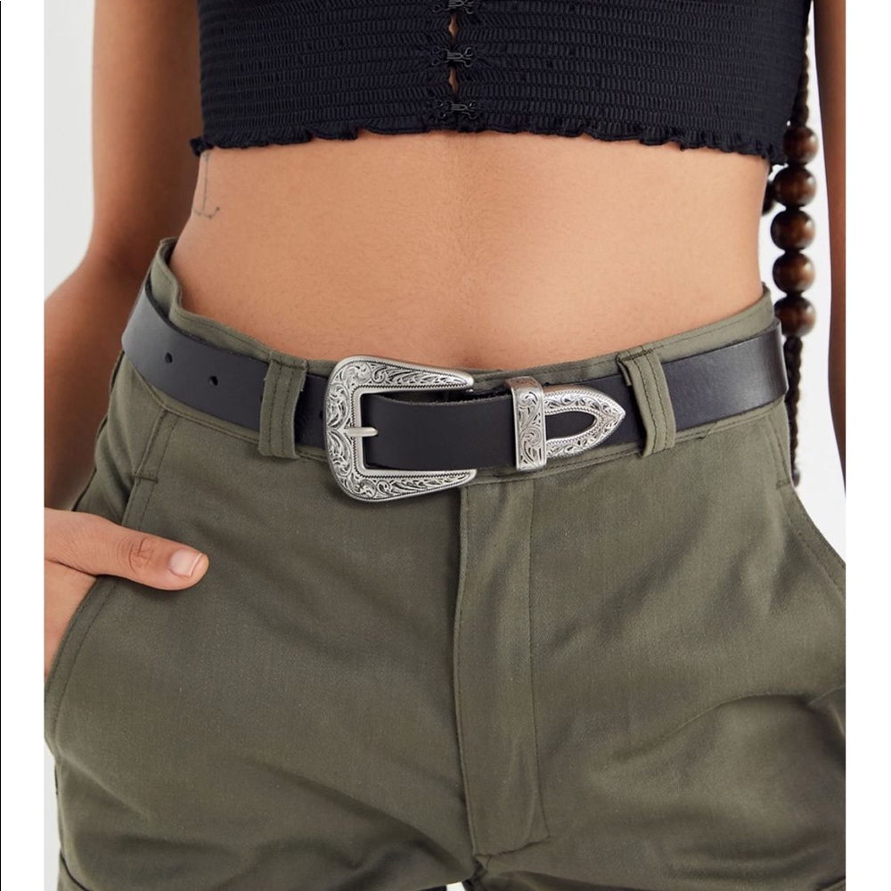 Black Western belt